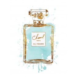 Perfume Bottle Aqua