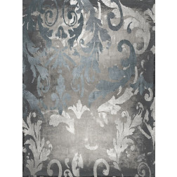 Damask in Silver I