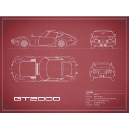Toyota GT2000-Maroon
