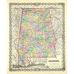 Alabama - Colton 1856