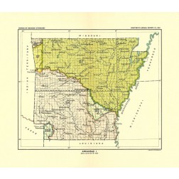 Arkansas Indian Land Cession - Hoen 1896