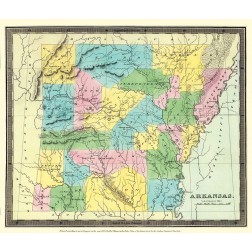 Arkansas Territory - Burr 1835