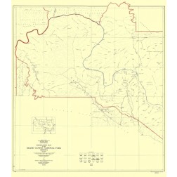 Grand Canyon West Half Arizona - USGS 1927