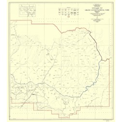Grand Canyon East Half Arizona - USGS 1927