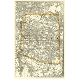 Arizona - Rand McNally 1876