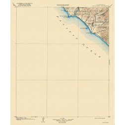 Capistrano California Quad - USGS 1902