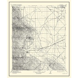 Coalinga California Quad - USGS 1912