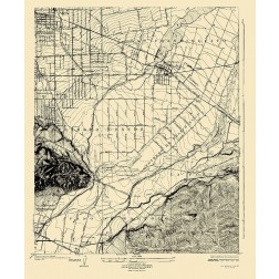 El Monte California - USGS 1926