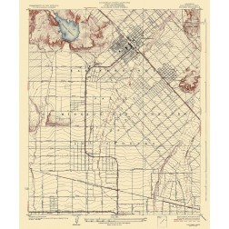 Pacoima California Quad - USGS 1927