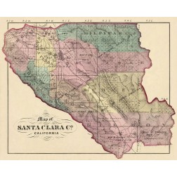 Santa Clara California - Thompson 1876