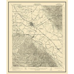 Salinas California Quad - USGS 1912