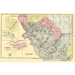 Santa Clara California Landowner - Thomas 1876