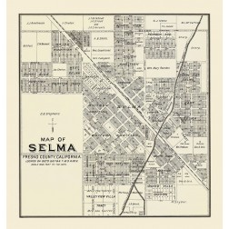 Selma California Landowner - Thomas 1892