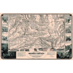 Sierra County California - Hendel 1874