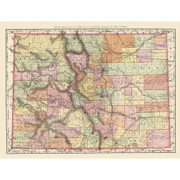 Colorado - Rand McNally 1897