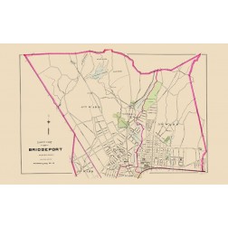Bridgeport Connecticut North Part - Hurd 1893