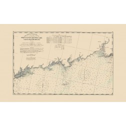 Long Island Sound, Norwalk to SW Ledge - Hurd 1893
