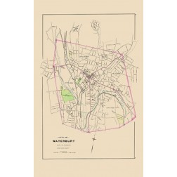 Waterbury Connecticut - Hurd 1893