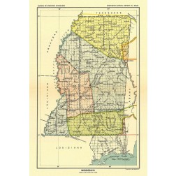 Mississippi - Hoen 1896