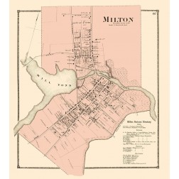 Milton Delaware Landowner - Beers 1868