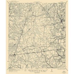 Cambon Florida Quad - USGS 1944