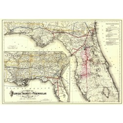 Florida Transit and Peninsula Railroad 1882