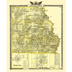 Crawford Illinois Landowner - Warner 1870