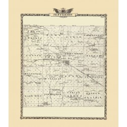 Jefferson Illinois Landowner - Warner 1876