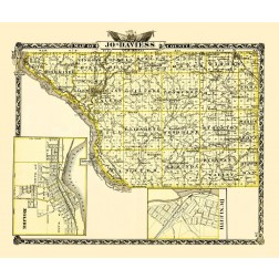 Jo Daviess Illinois Landowner - Warner 1870