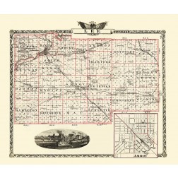 Lee Illinois Landowner - Warner 1870