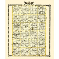 Macoupin Illinois Landowner - Warner 1870