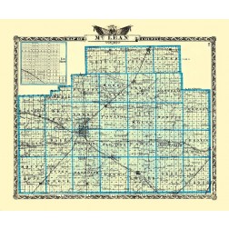 Mclean Illinois Landowner - Warner 1870