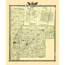 Montgomery Illinois Landowner - Warner 1870