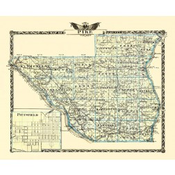 Pike Illinois Landowner - Warner 1870