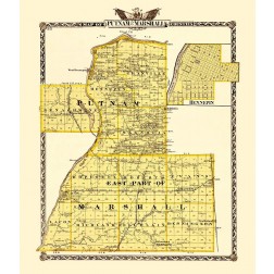 Putnam  Marshall Illinois - Warner 1870