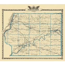 Whiteside Illinois Landowner - Warner 1876