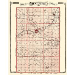 Huntington Indiana - Baskin 1876
