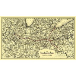 Indiana, Bloomington and Western Railway 1872