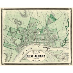 New Albany Indiana - Baskin 1876