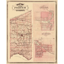 Porter Indiana Landowner - Andreas 1876