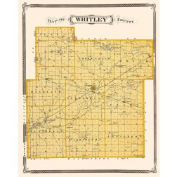 Whitley Indiana - Baskin 1876