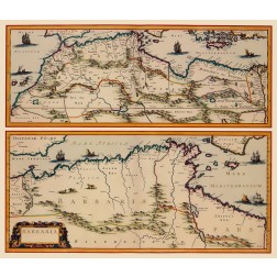 Africa Northern Coast - Blaeu 1650
