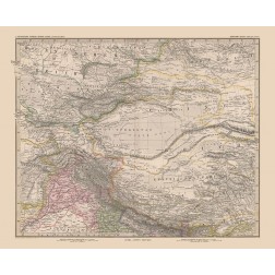 Central Asia - Stieler  1885