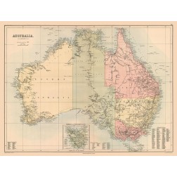 Australia - Bartholomew 1867