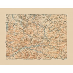 Sthal Region Austria - Baedeker 1910
