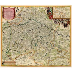 Bavaria Region Germany - De Wit 1688