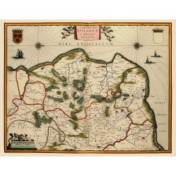 Boulogne Sur Mer Region France - Blaeu 1631