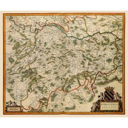 Burgundy France - Blaeu 1662