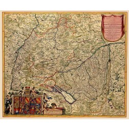 Grand Duchy of Baden Germany - De Wit 1688