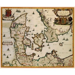 Scandinavia Denmark - Blaeu 1662